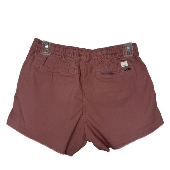 VUORI women's size small S Vintage Ripstop DuraTerra raw hem athletic shorts - Picture 5 of 14